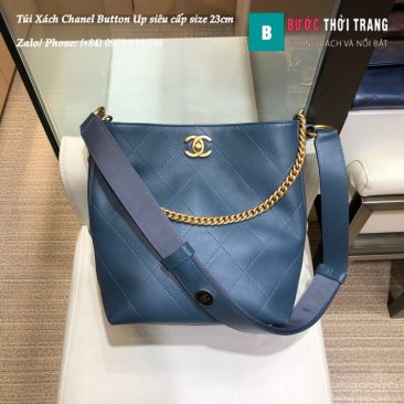 Túi xách Chanel Button Up siêu cấp da bê size 23cm - A057573 (9)
