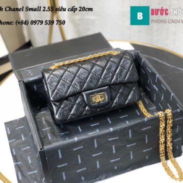 Túi xách Chanel Small 2.55 đeo chéo hàng siêu cấp 20cm - AS0874 (1)