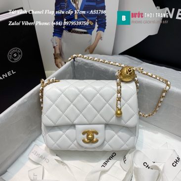 Túi xách Chanel Flap Bag siêu cấp size 17cm - AS1786 (55)