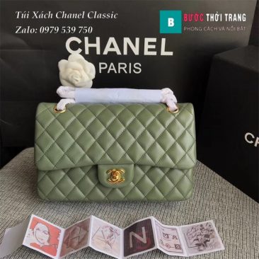 Túi Xách Chanel Classic CF 2.55 size 25.5cm da cừu