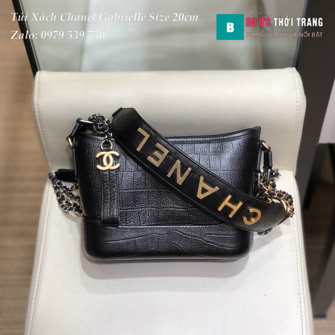 Túi xách Chanel Gabrielle size 20cm siêu cấp (18)