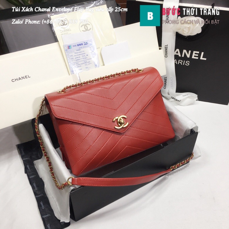 Túi Xách Chanel Envelope Flap Bag siêu cấp 25cm – A57432