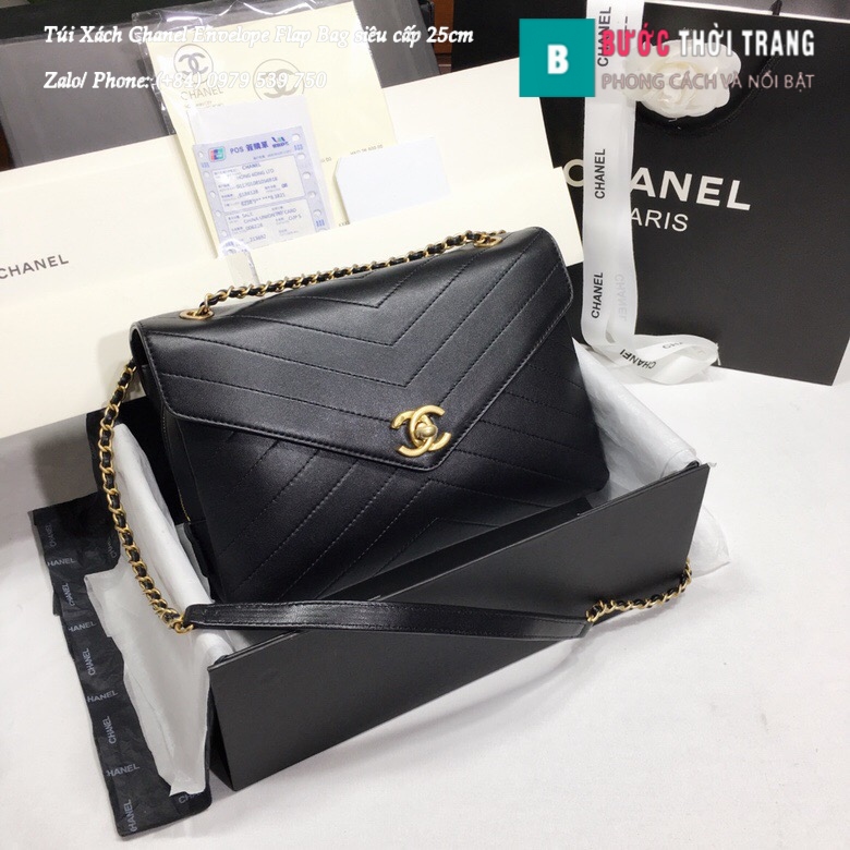 Túi Xách Chanel Envelope Flap Bag siêu cấp 25cm – A57432
