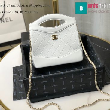 Túi xách Chanel 31 Mini Shopping siêu cấp size 20cm - AS9196