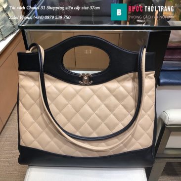 Túi xách Chanel 31 Shopping siêu cấp da cừu size 37cm - A57977
