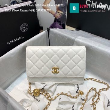 Túi Xách Chanel Classic Wallet On Chain siêu cấp 2020 Size 19cm - 88821 (11)