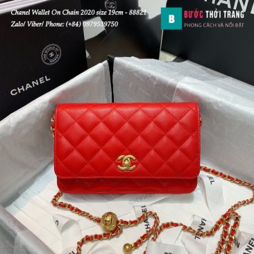 Túi Xách Chanel Classic Wallet On Chain siêu cấp 2020 Size 19cm - 88821 (20)