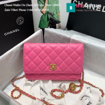 Túi Xách Chanel Classic Wallet On Chain siêu cấp 2020 Size 19cm - 88821 (38)