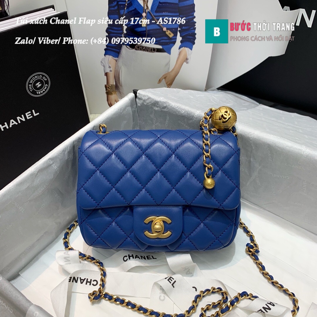 Túi xách Chanel Flap Bag siêu cấp size 17cm – AS1786 (46)
