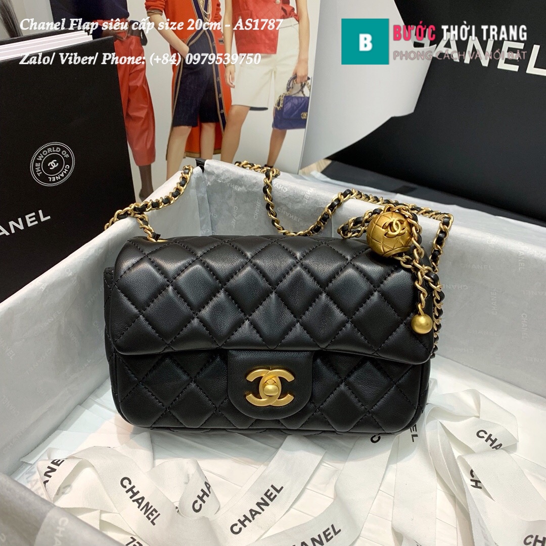 Túi xách Chanel Flap Bag siêu cấp size 20cm – AS1787 (64)